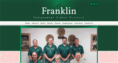 Desktop Screenshot of franklinisd.net